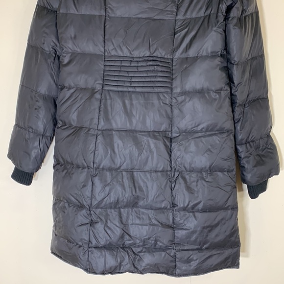 BCBGMAXAZRIA DOWN Beckett Black Puffer Quilted Long Length Jacket. XS. - Picture 13 of 13